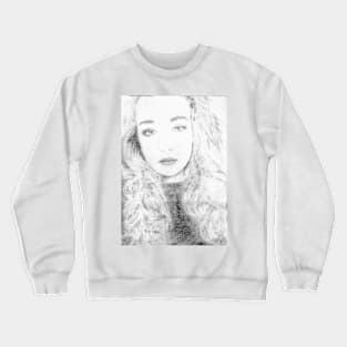 Beautiful Woman Crewneck Sweatshirt